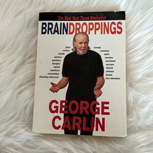 George Carlin’s Brain Droppings Book - Comedy - Humor - Opinion